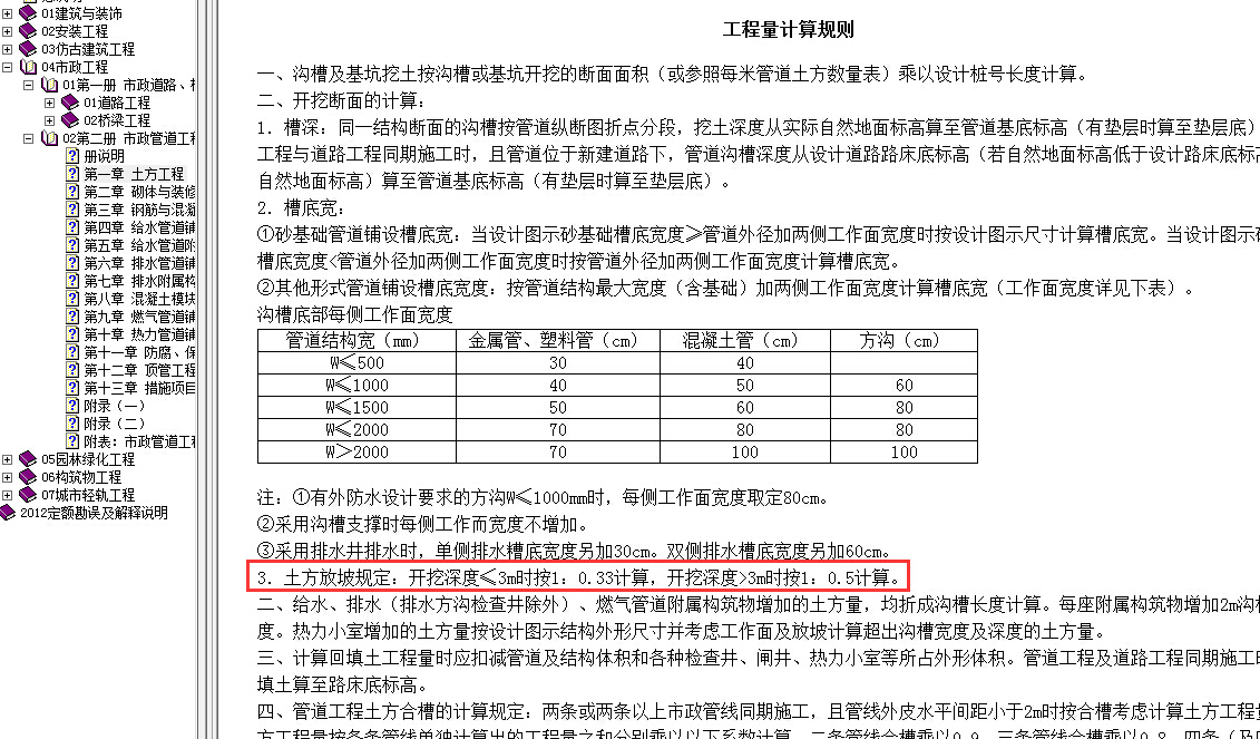 北京市市政管道沟槽土方清单工程量结算时是否计算放坡量的问题。_造价人问答网_造价问答网_造价问答_预算问答_造价人网旗下网站